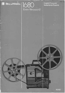 Bell and Howell 1680 manual. Camera Instructions.